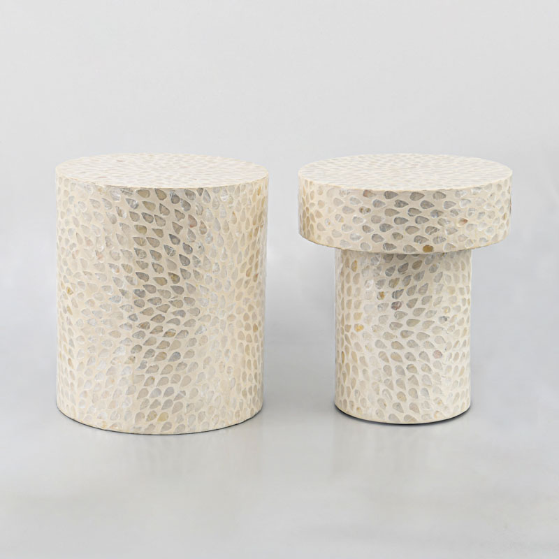 Set tabouret et table 'Calypso' 