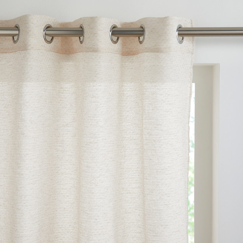 Voilage étamine 'Vitoria' beige