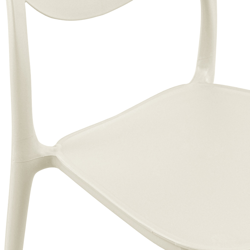 Chaise 'Florence' blanche 