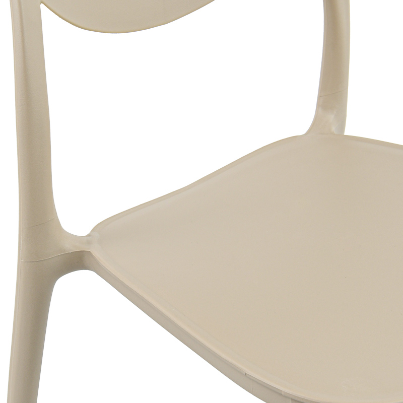 Chaise 'Florence' couleur taupe 