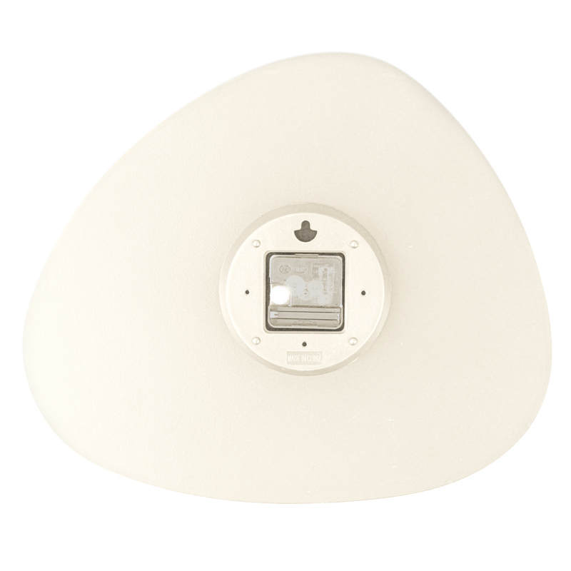 Horloge 'Galet' beige