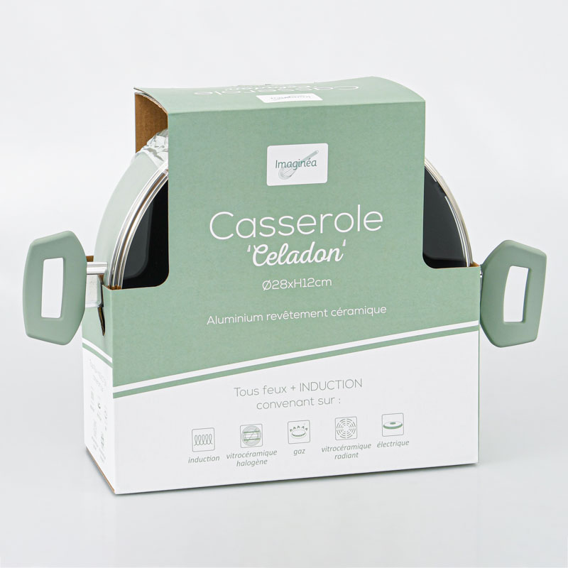 Faitout avec couvercle 'Celadon'