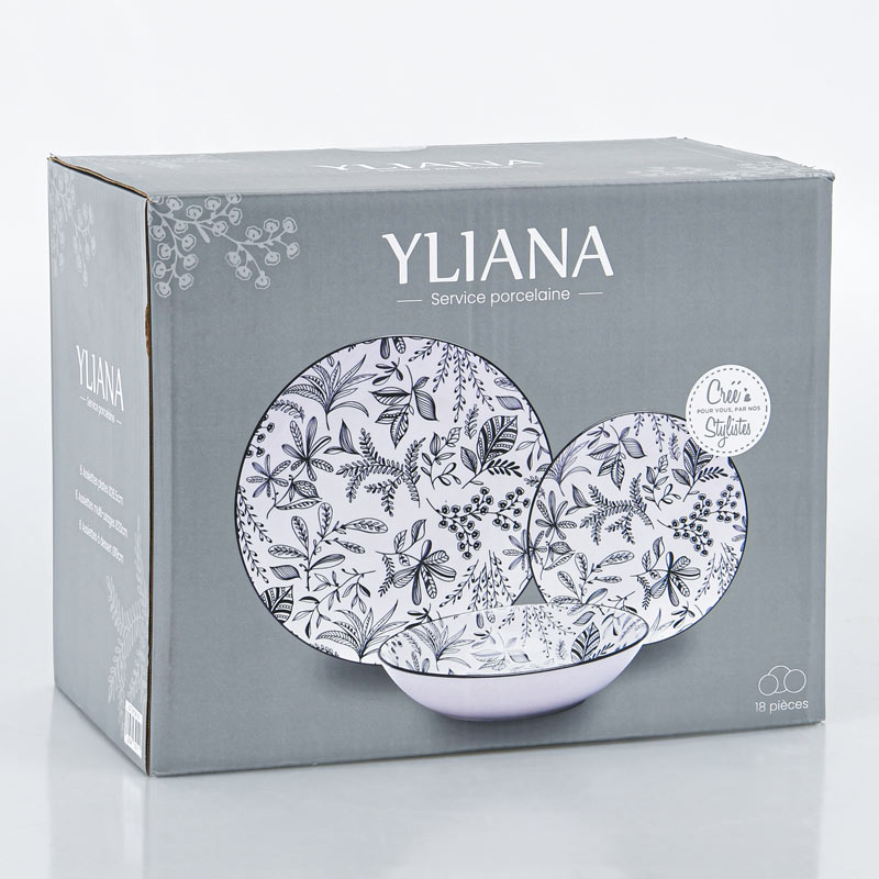Service de 18 pièces 'Yliana'