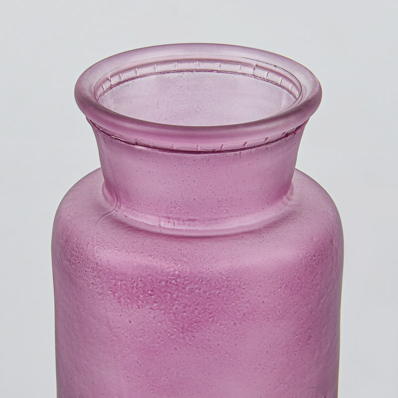Vase 'Silvia' mauve