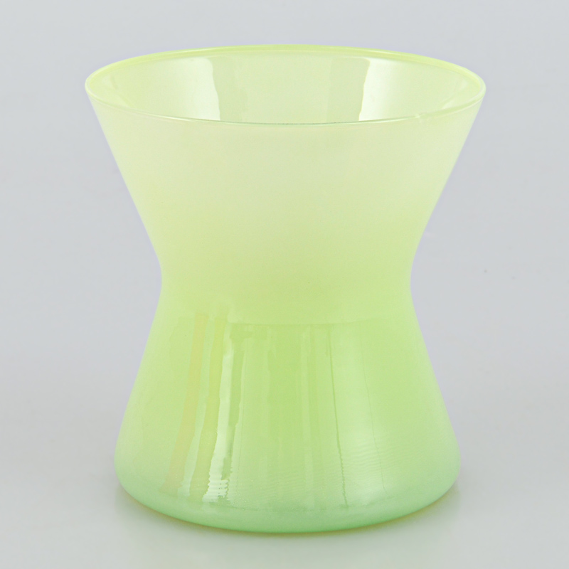 Vase diabolo vert