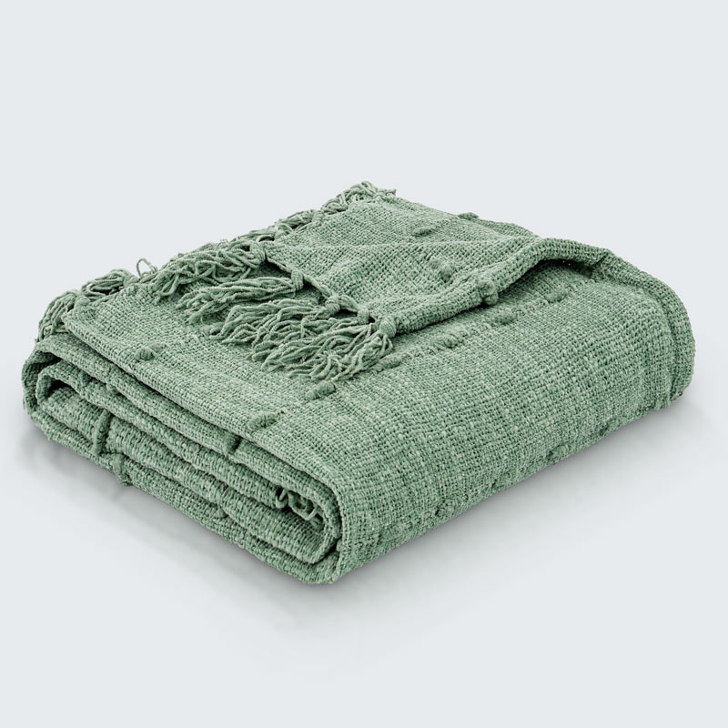 Plaid chenille 'Kera'