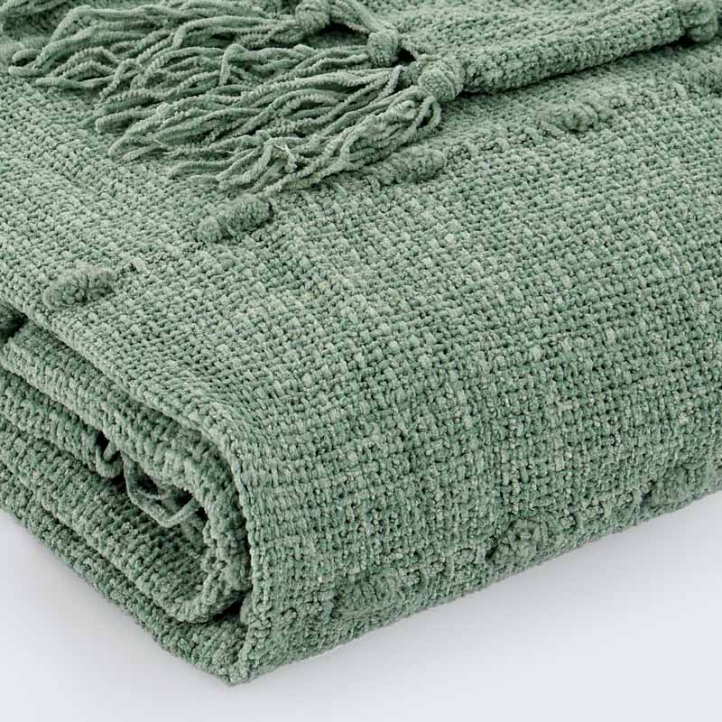 Plaid chenille 'Kera'