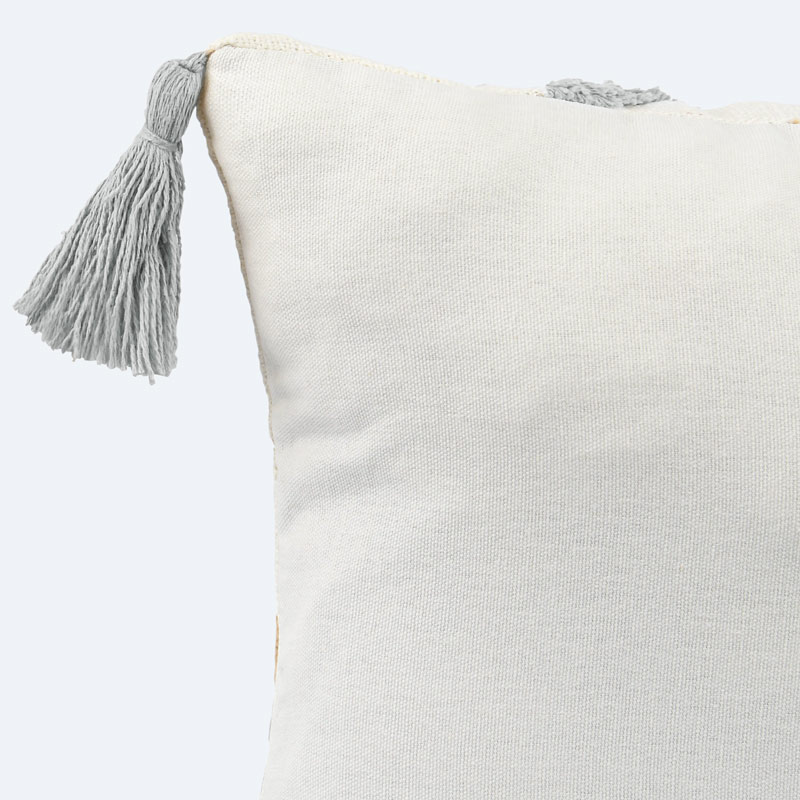 Coussin tufté 'Sari'