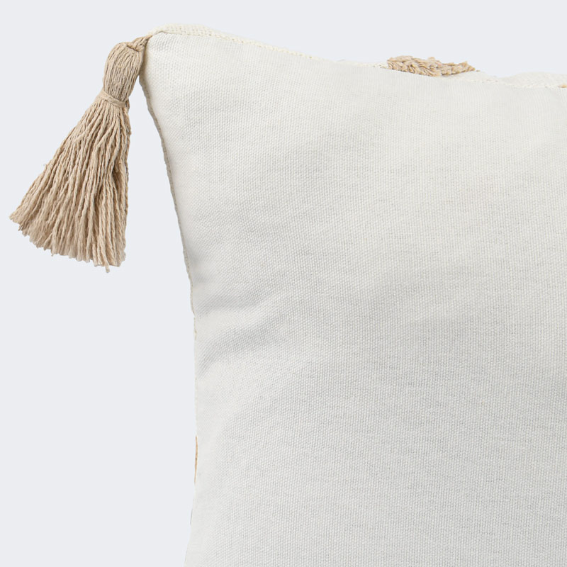 Coussin tufté 'Sari'