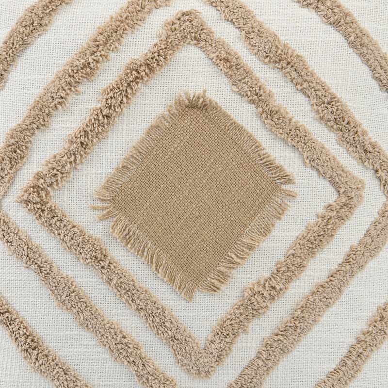 Coussin tufté 'Sari'