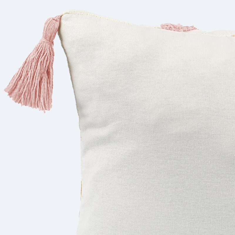 Coussin tufté 'Sari'
