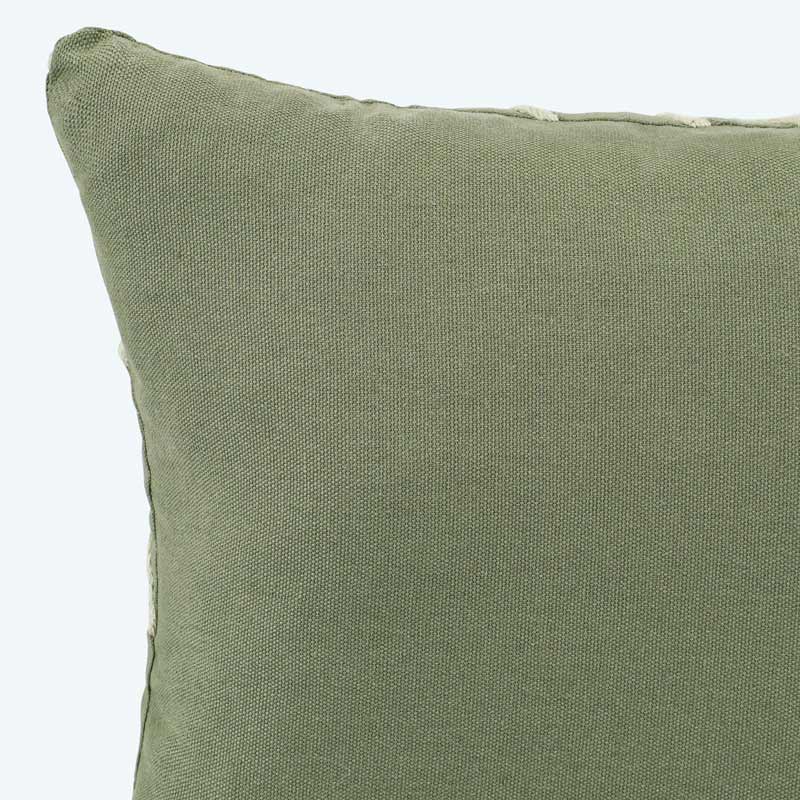 Coussin 'Sharma' kaki