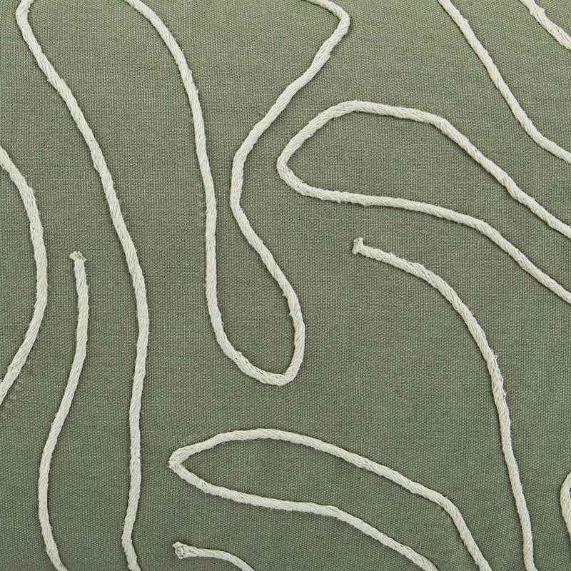 Coussin 'Sharma' kaki