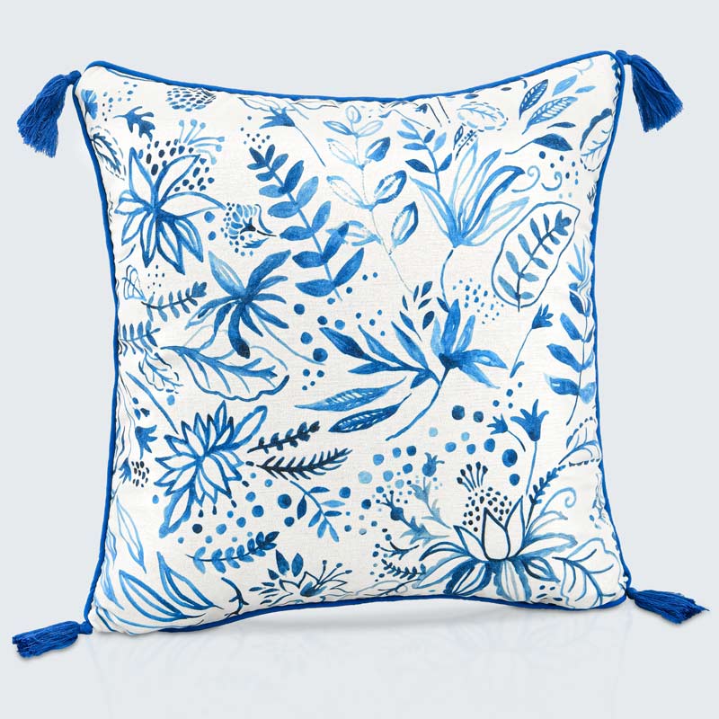 Coussin aquarelle 'Calista'
