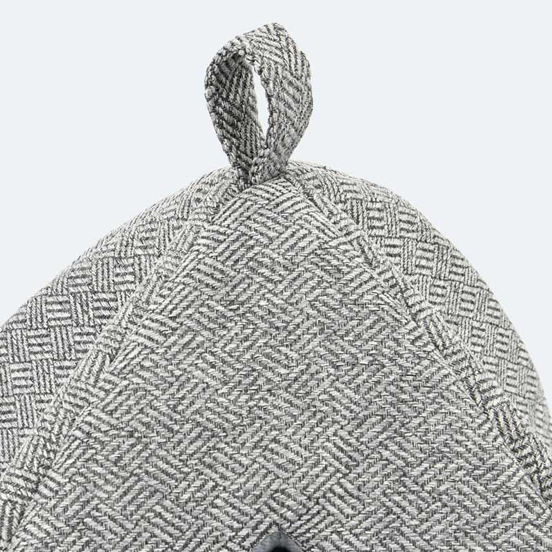 Maison pour chat jacquard gris 