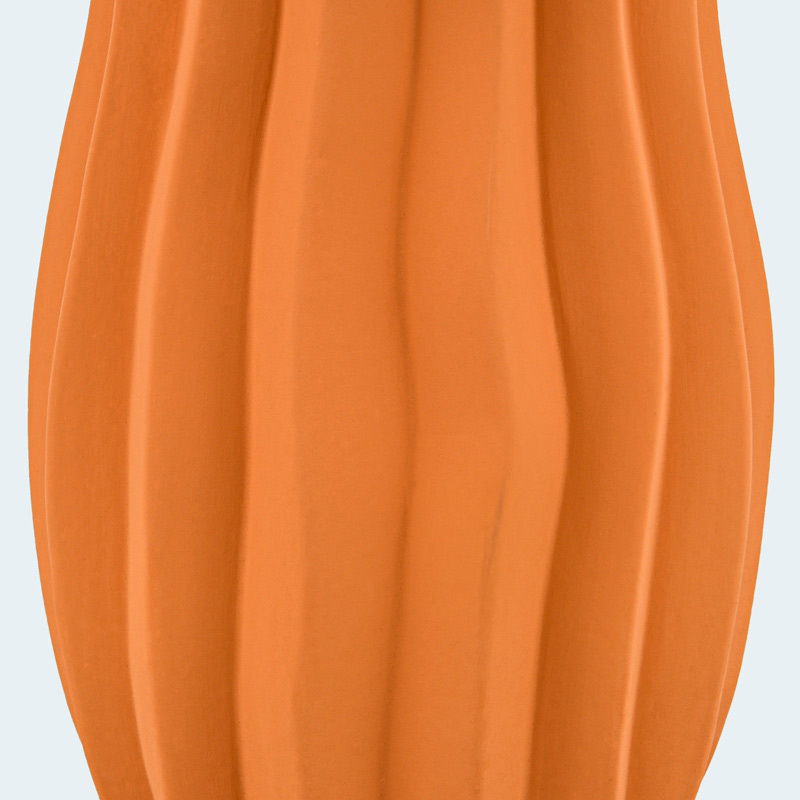 Vase citrouille terracotta