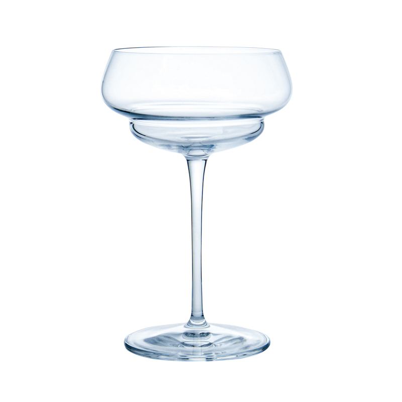 4 verres à pied transparent 'Great Gatsby'