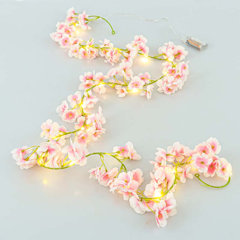 Guirlande lumineuse fleurs de cerisier