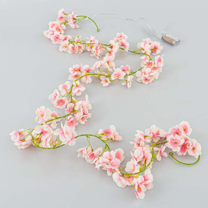 Guirlande lumineuse fleurs de cerisier