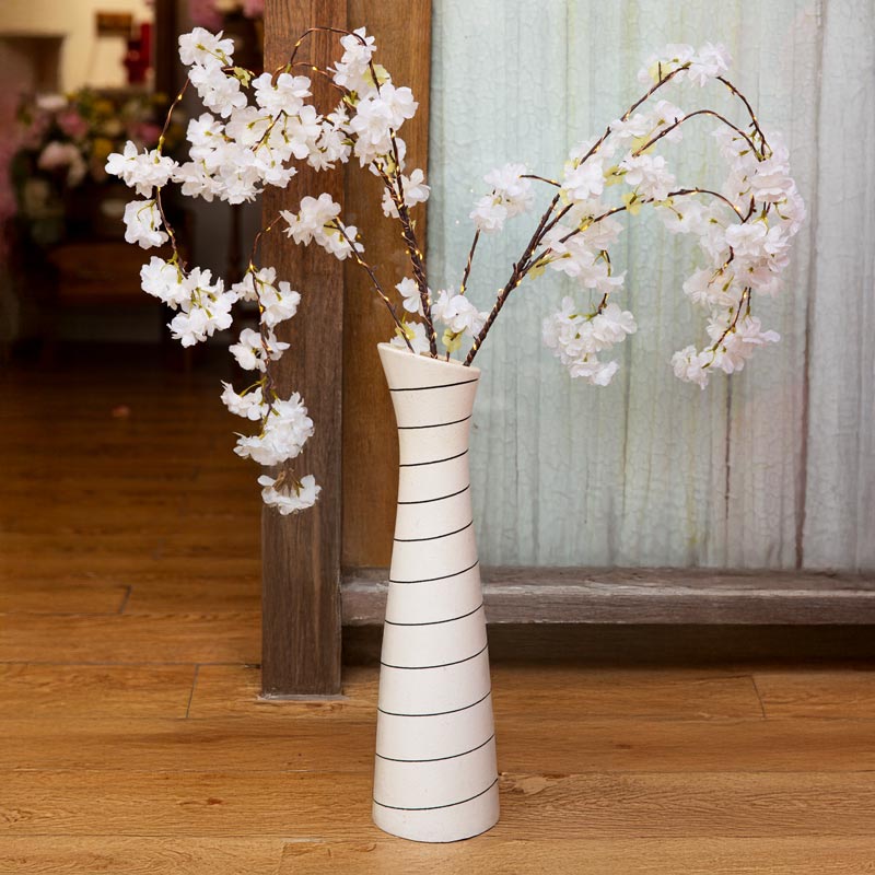 Branche tombante 100 led fleurs de cerisier 