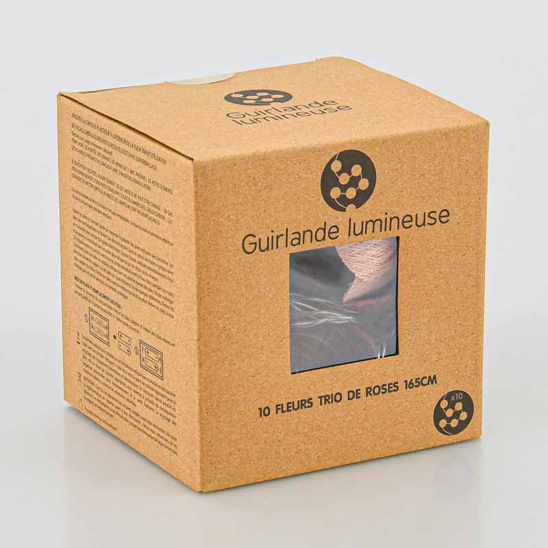 Guirlande lumineuse 10 fleurs 
