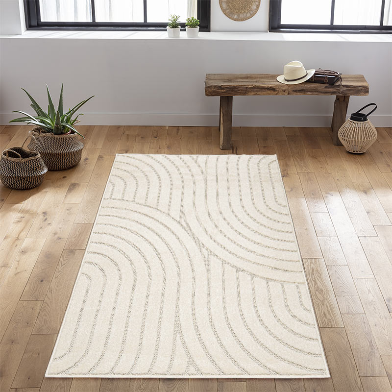 Tapis tendance 'Kosi' marron