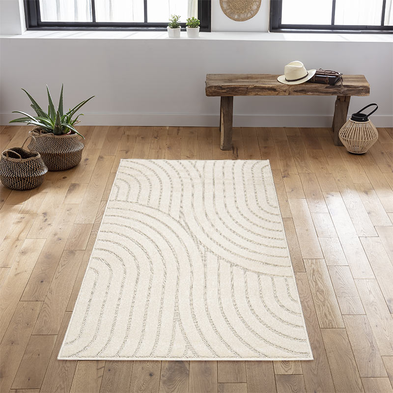 Tapis tendance 'Kosi' marron