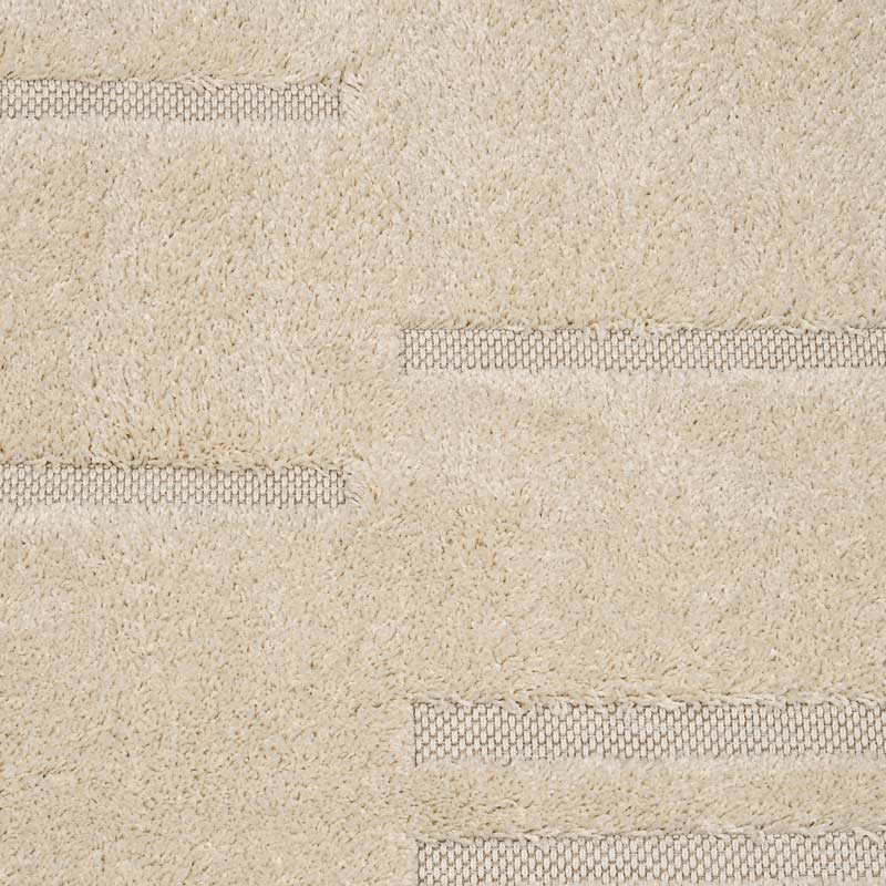 Tapis bohème relief gris