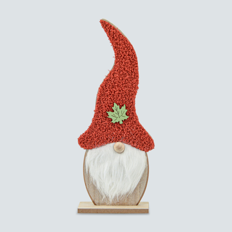 Gnome bouclettes à poser terracotta