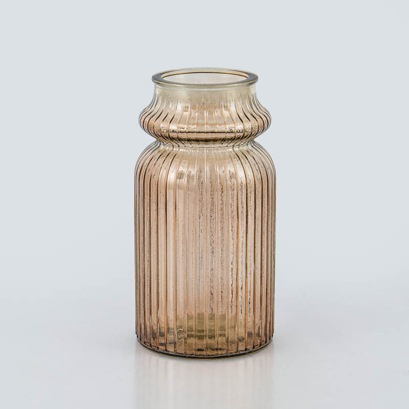 Vase 'Albania' marron