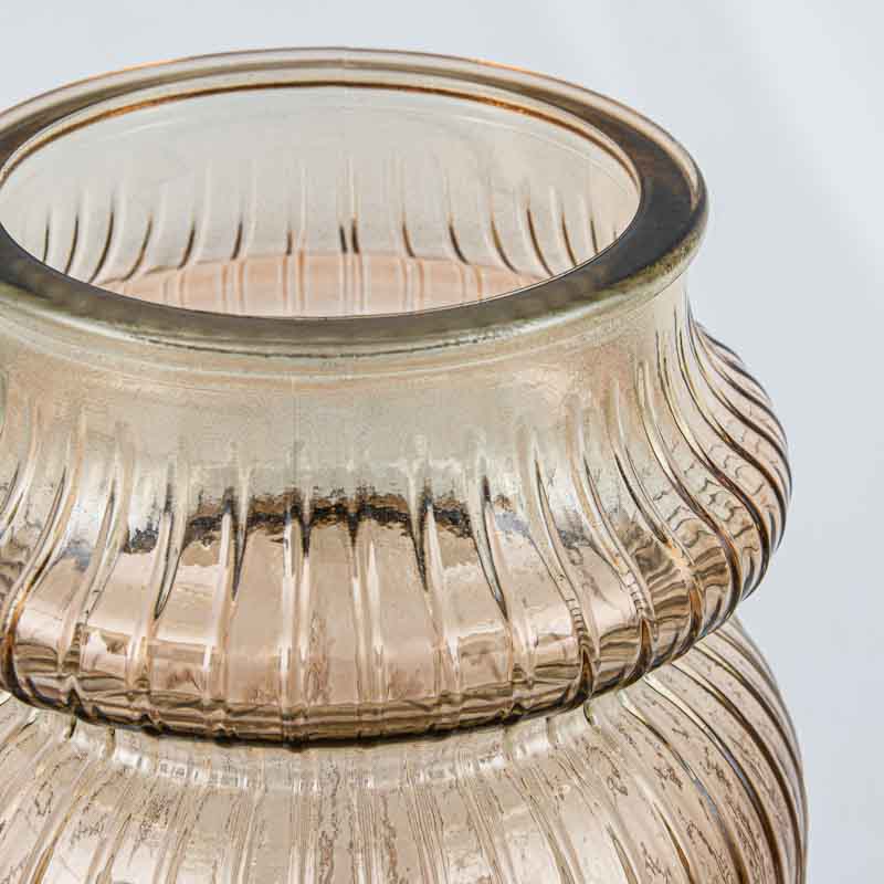 Vase 'Albania' marron