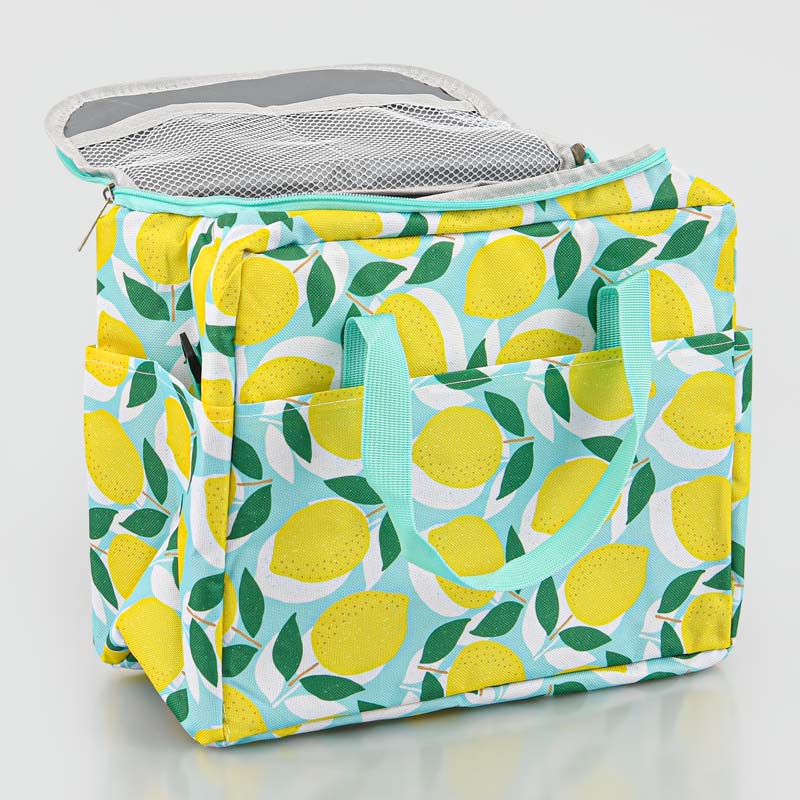 Sac glacière motif citron 7L