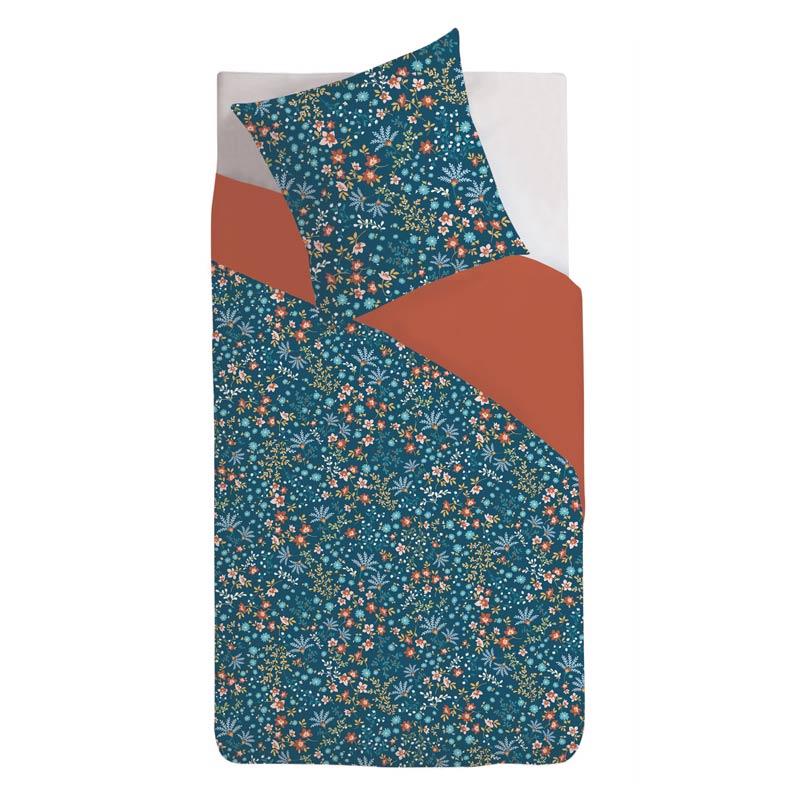 Parure de lit 'Irina' bleu
