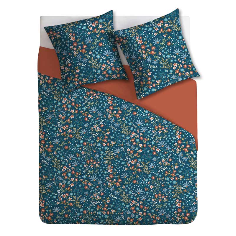 Parure de lit 'Irina' bleu