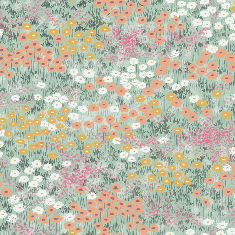Parure de lit 'Giverny' imprimée 