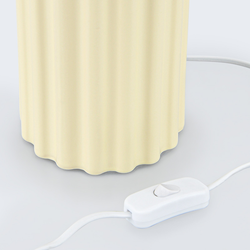 Lampe à poser 'Alba' blanc