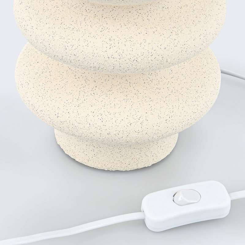 Lampe à poser 'Zyana' blanc