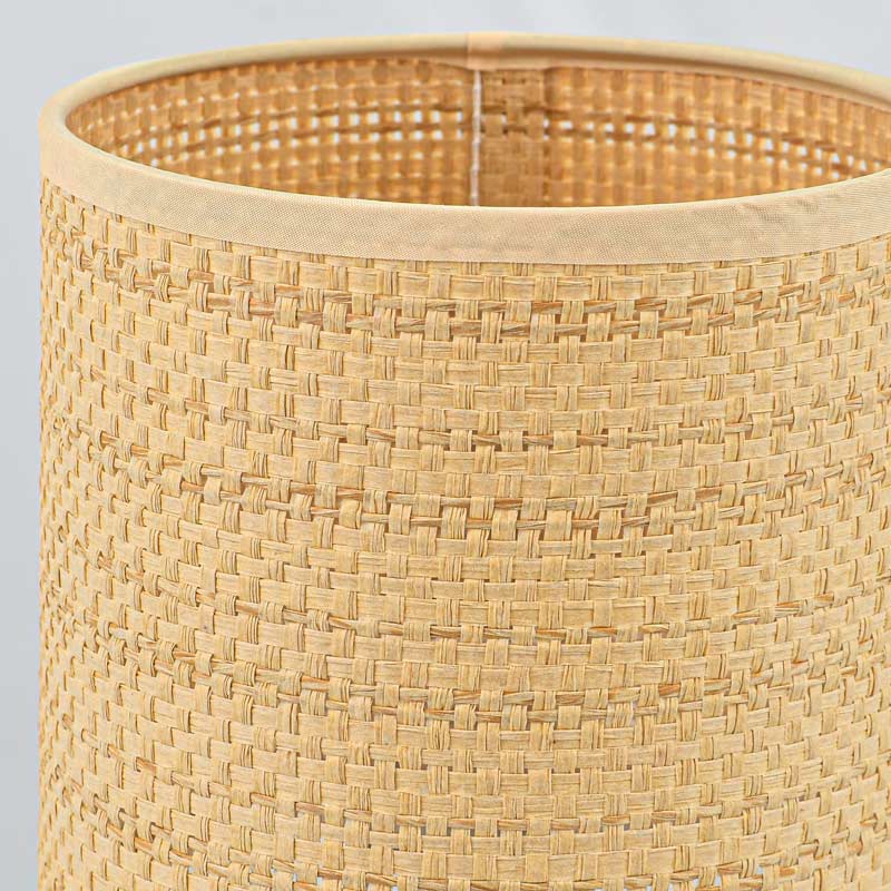 Lampe avec abat-jour 'Oria' terracotta