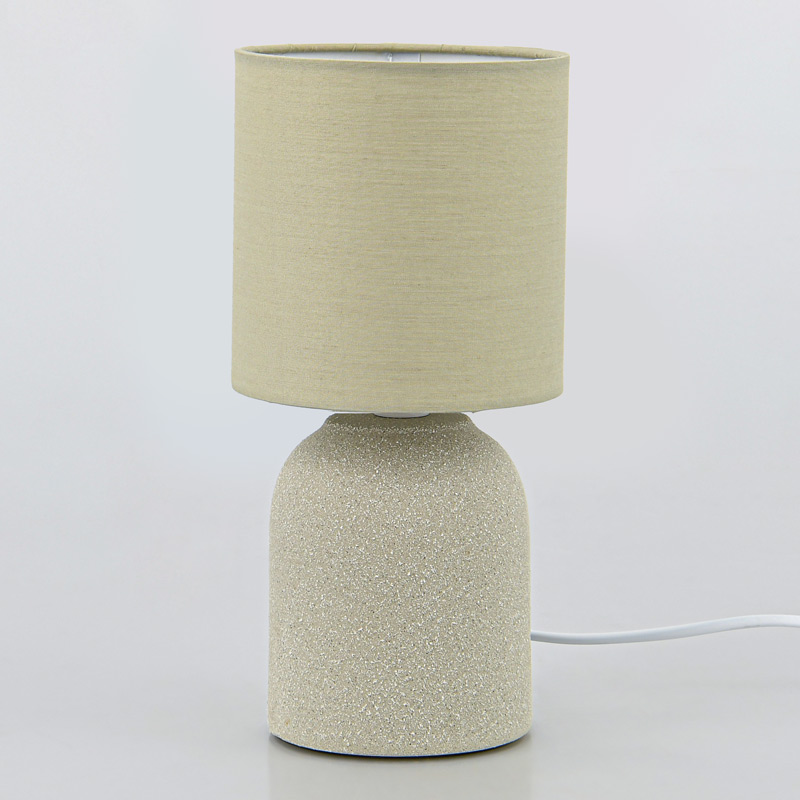 Lampe avec abat-jour 'Jasna' vert sauge 
