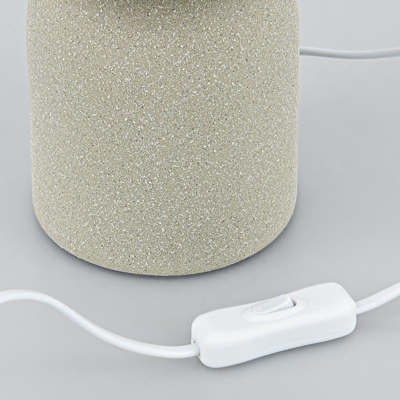 Lampe avec abat-jour 'Jasna' vert sauge 