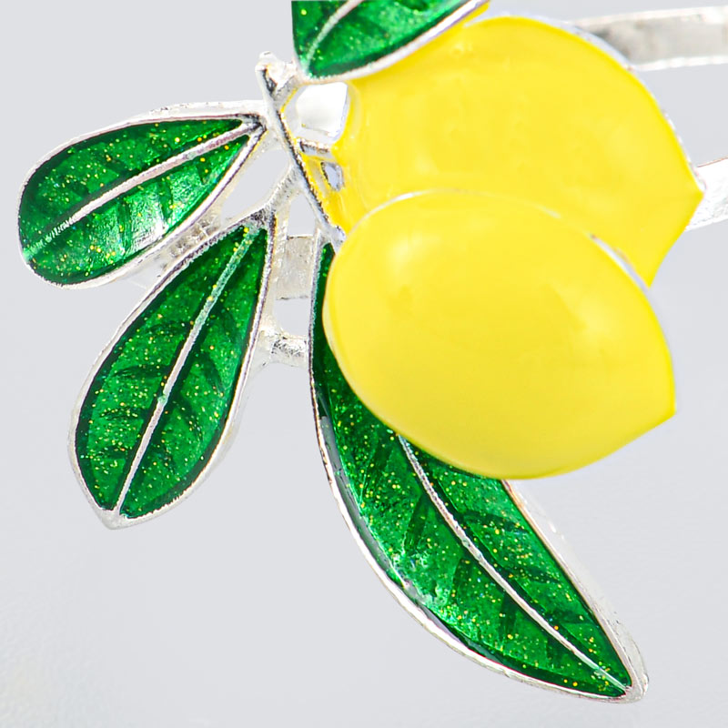 Rond de serviette 'Lemon Style'