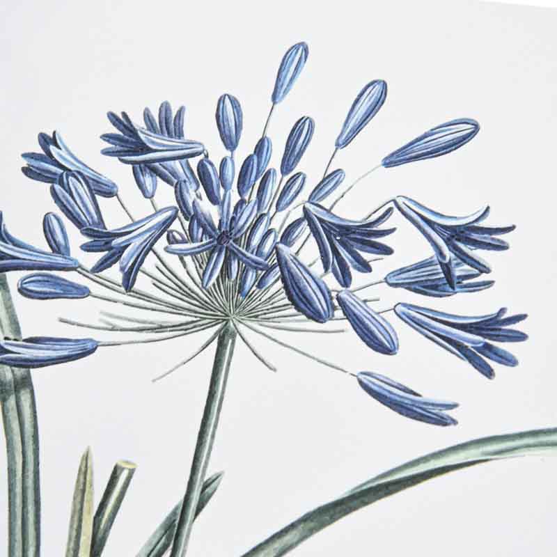 Décoration murale 'Lovin Flower' bleu vert 