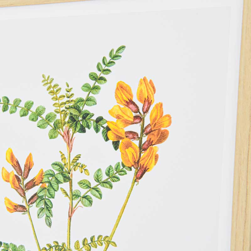 Décoration murale 'Lovin Flower' jaune vert 