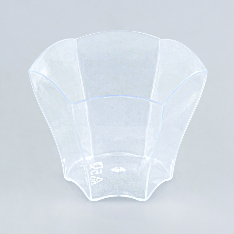 Lot de 24 verrines transparentes