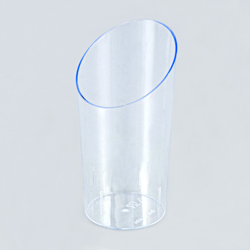 Lot de 12 verrines rondes transparentes