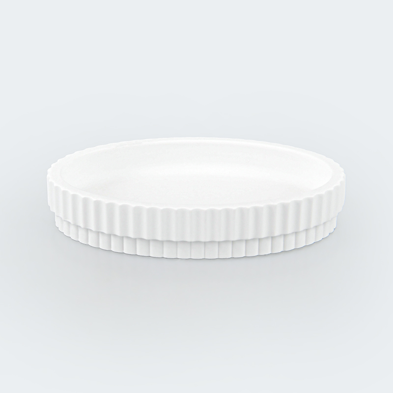 Porte savon blanc 'Ivory' 