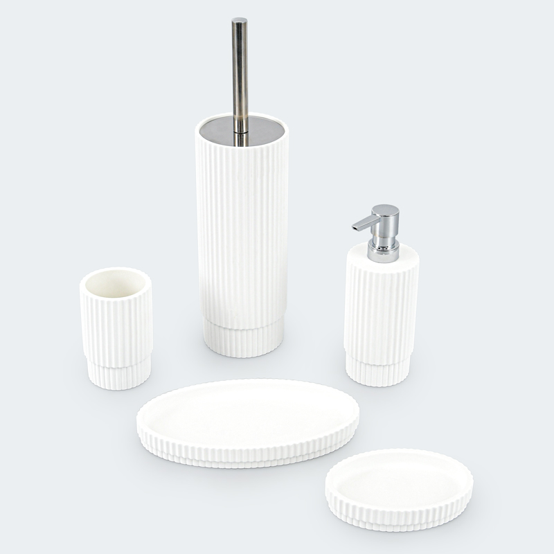 Porte savon blanc 'Ivory' 