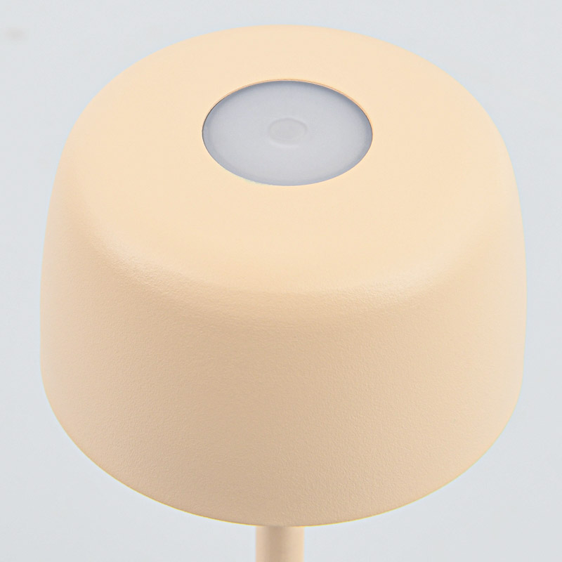 Lampe touch rechargeable 'Achille' sable 
