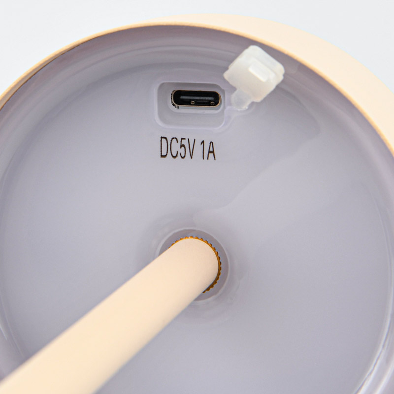 Lampe touch rechargeable 'Achille' sable 