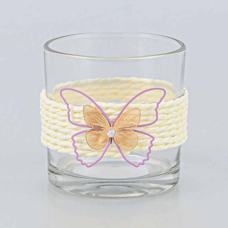 Photophore godet papillon